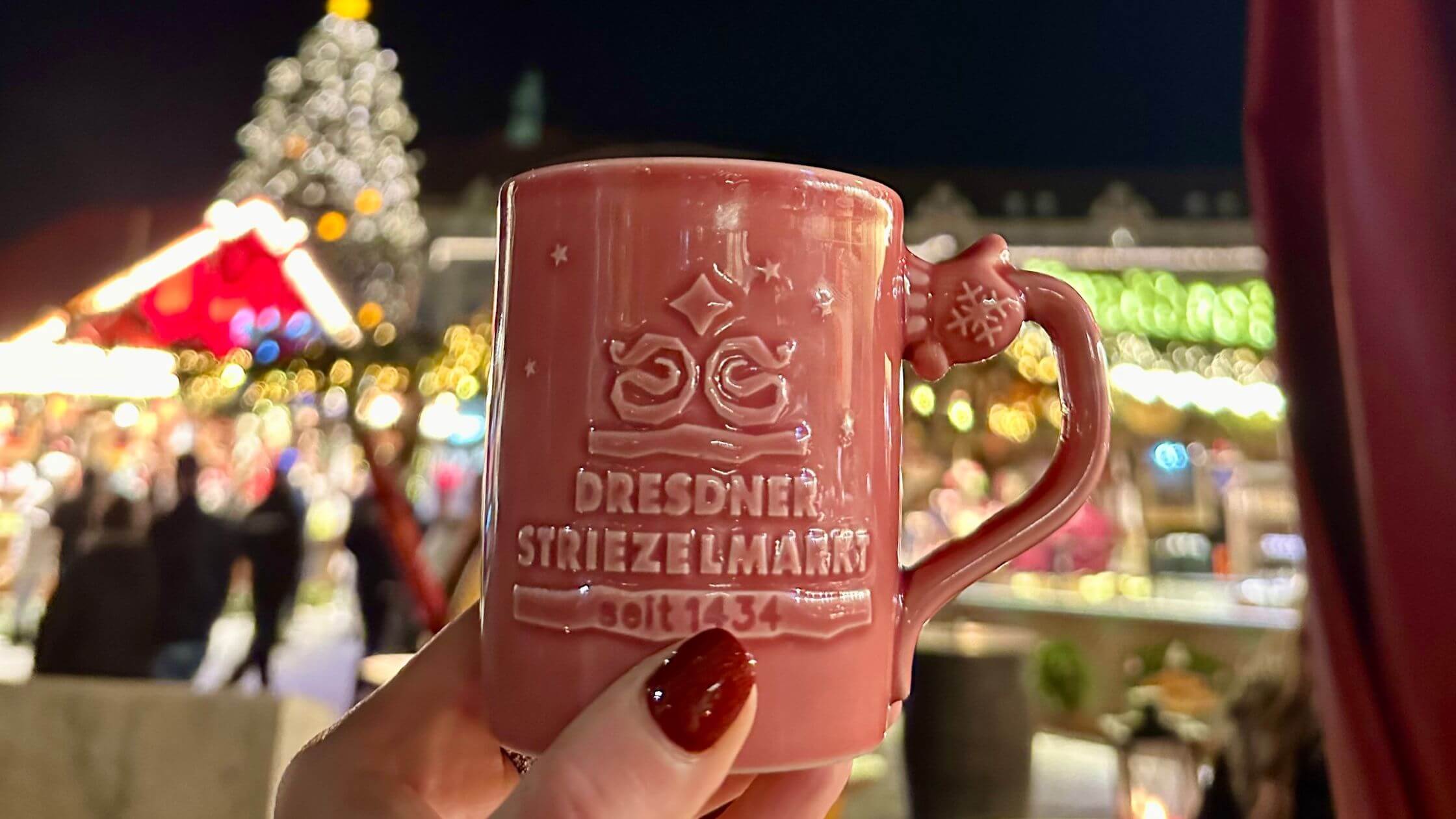 Dresden Striezelmarkt - Christmas Market in Dresden, Germany