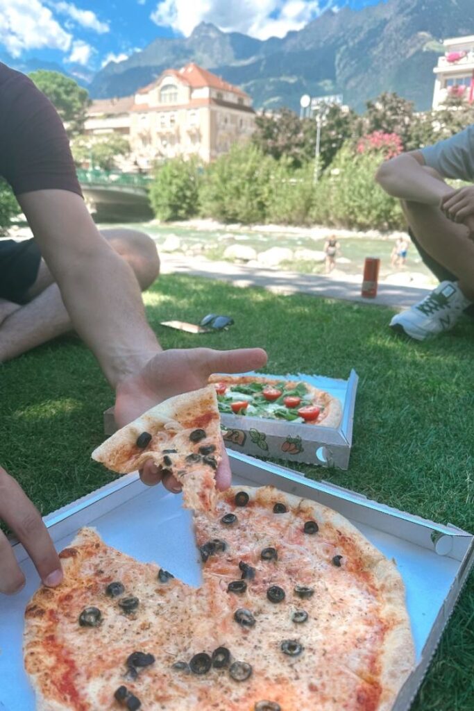 Pizza in Merano