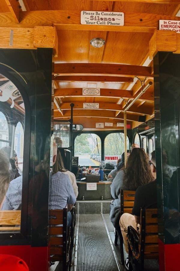 Things to do in Salem Massachusetts in October Trolley Ride