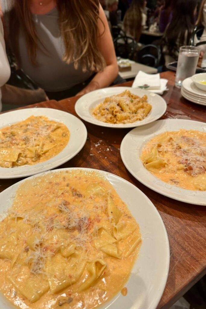 pasta dishes in NYC