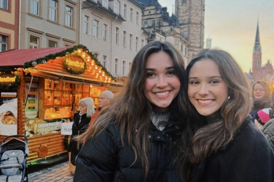 Ava and camille in Germany