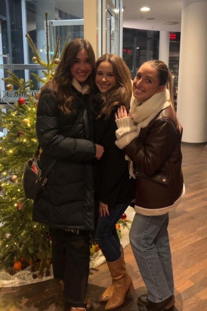 Girls taking a pic in Germany