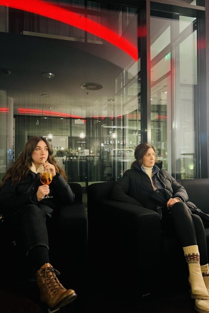 Mom and Ava in Germany 