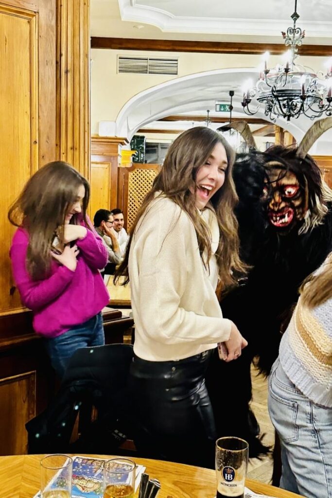 Ava having fun in Germany