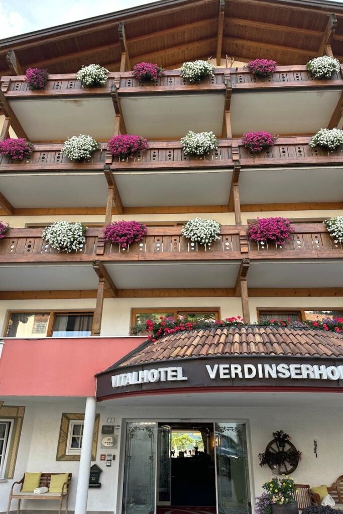 Front of Hotel Verdinser Hof