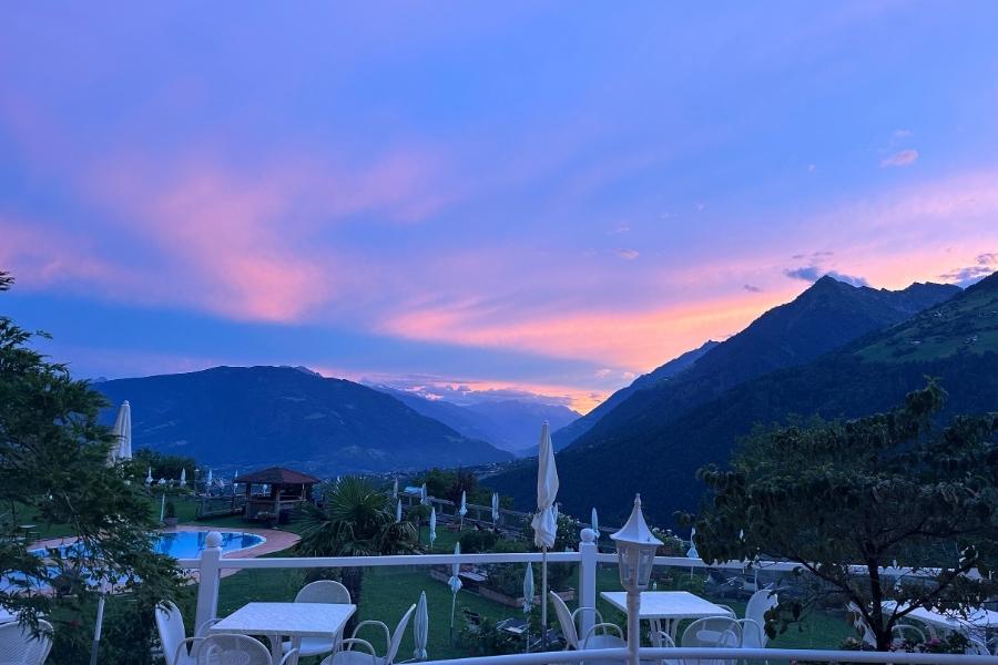 Sunset at Verdinser Hof