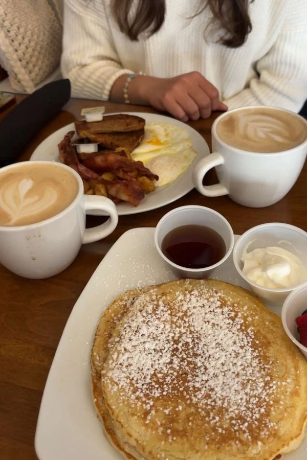 Breakfast at The Coffee Trappe in Oxford Maryland