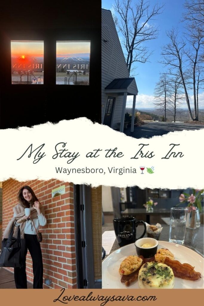 My Stay at the Iris Inn pin