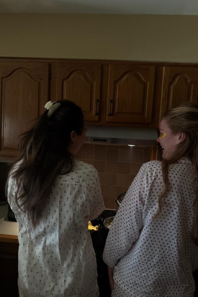 Breakfast at home at Wintergreen